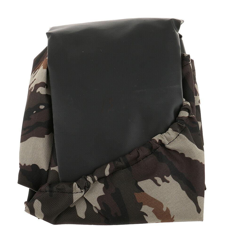 17" Camo + Black Car Truck Rear Spare Tire Tyre Cover Wheel Cover Universal