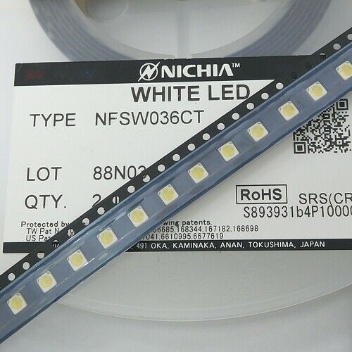 [10pcs] NFSW036CT LED White SMD
