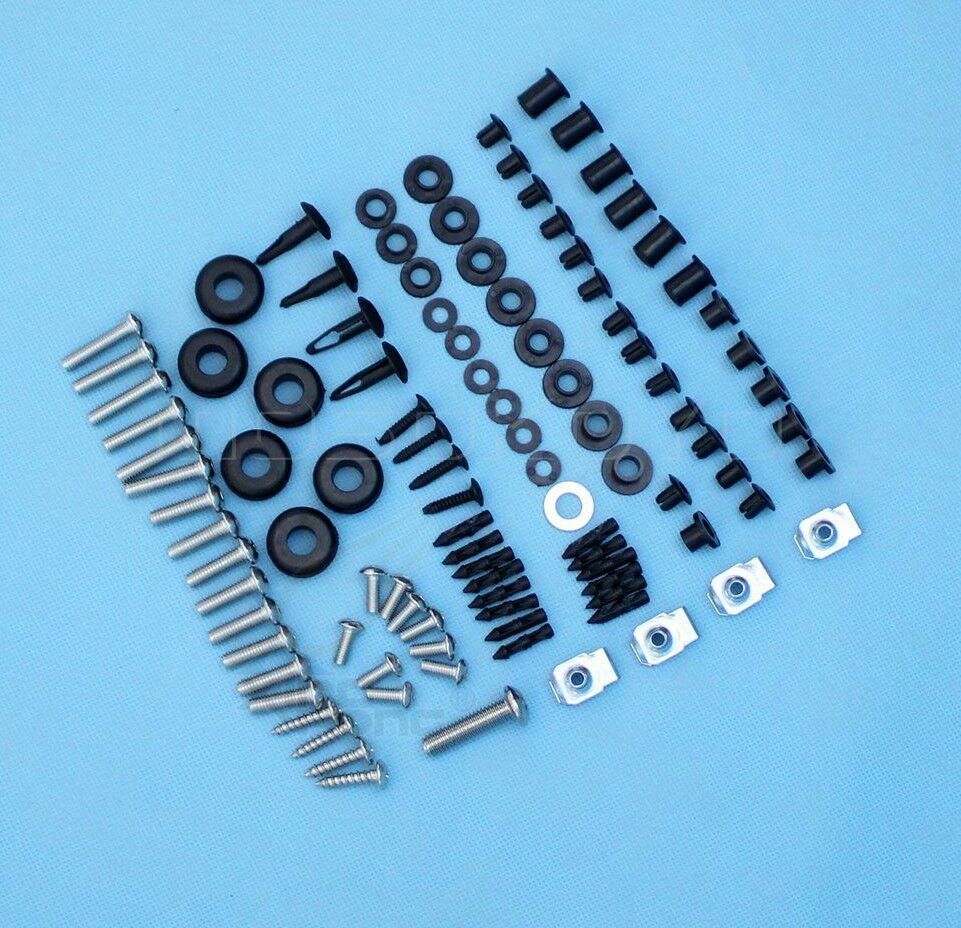 Custom Complete Fairing Bolt Kit Body Fasteners Clip For Suzuki GSX-R1000 07-08