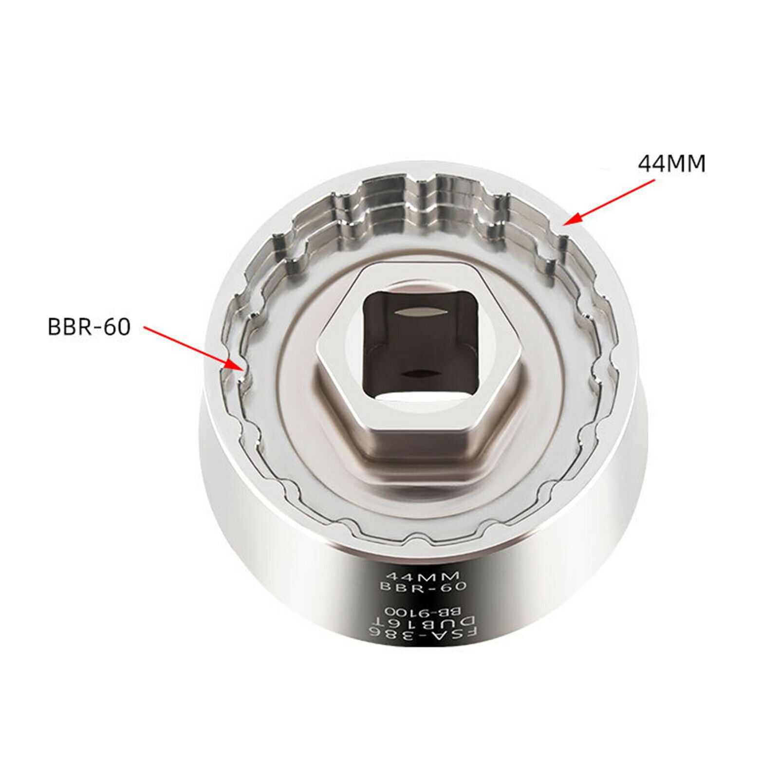 5 In 1 Bike Bottom Bracket Remover Tool for BB44 R60 BB-9100 DUB16T FSA386