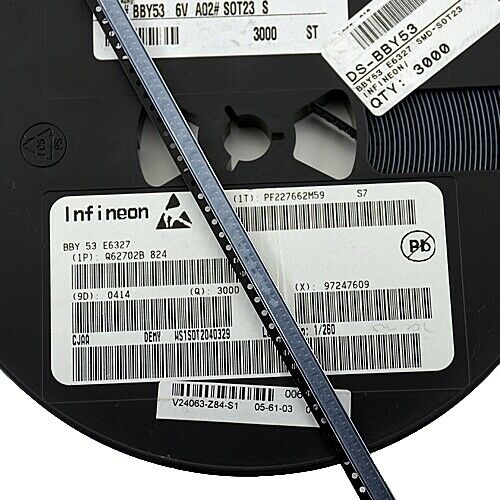[200pcs] BBY53-E6327 Diode 2 - 5 pF Varicap SOT23