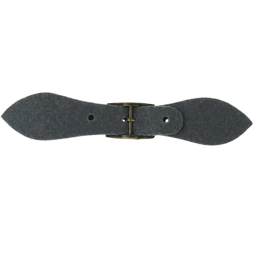 4 Pieces Leather Toggle Lock Button Coat Jacket Duffle for DIY Sewing