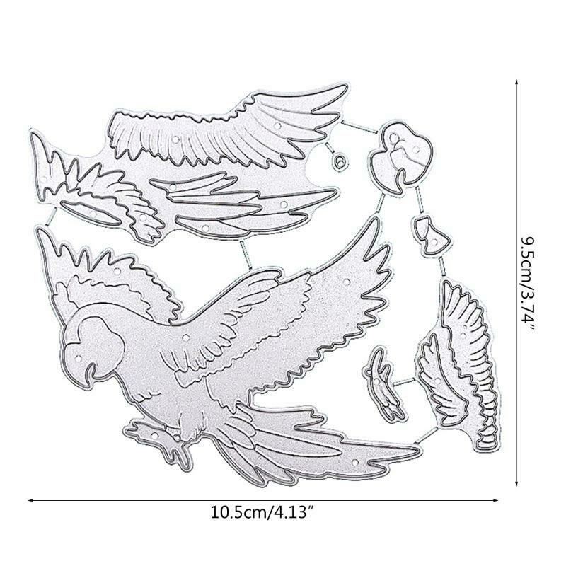 Parrot Metal Cutting Dies Stencil DIY Scrapbook Album Paper Card Template Mold