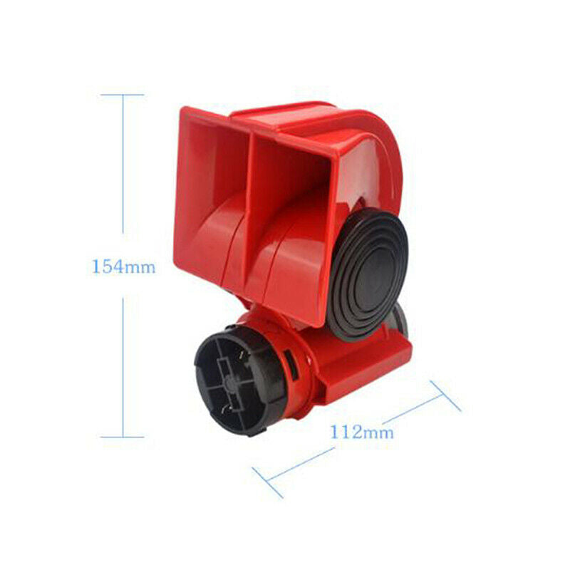 120dB Air Horn Dual Trumpet Loud Truck Train Lorry Boat Motorcycle Car 12V 18DD