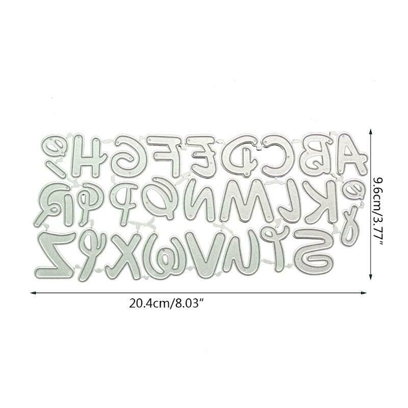 Capital Letter Printing Carbon Steel Cutting Dies DIY Scrapbooking Photo Album