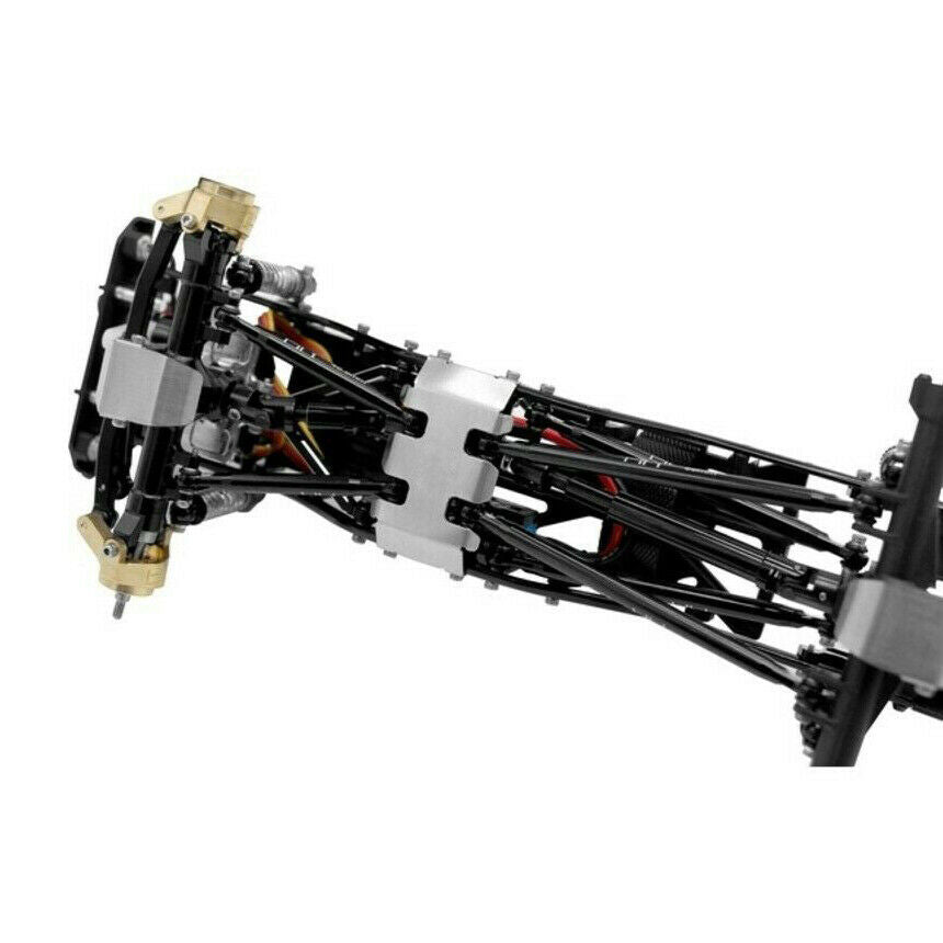For Racing Axial SCX24 Stainless Steel Center Belly Skid Plate SXTF332C 1Pc