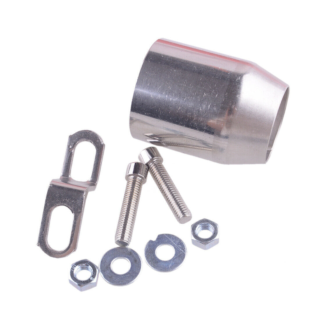 Motorcycle Slip-On Exhaust Muffler Tail Pipe Fit For Yamaha YZF-R6 2008-16 ACC