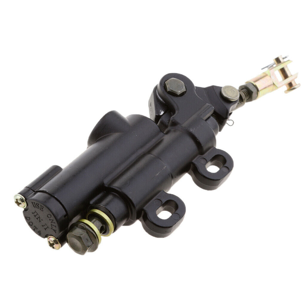 Black Back Rear Hydraulic Brake Master Cylinder PIT Quad Dirt Bike ATV Buggy