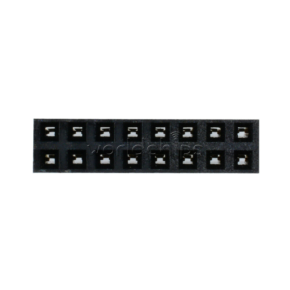 20Pcs 2X8Pin 2.54mm Double Row Female Straight Header Pitch Socket Pin Strip