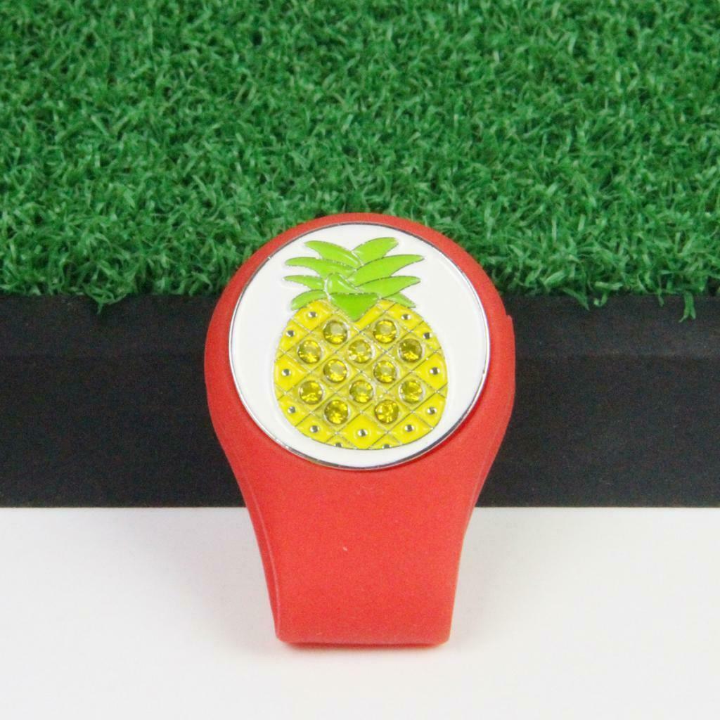 Pieces Magnetic Clip Golf Marker Clamp Detachable Pattern Plate Collar Clip
