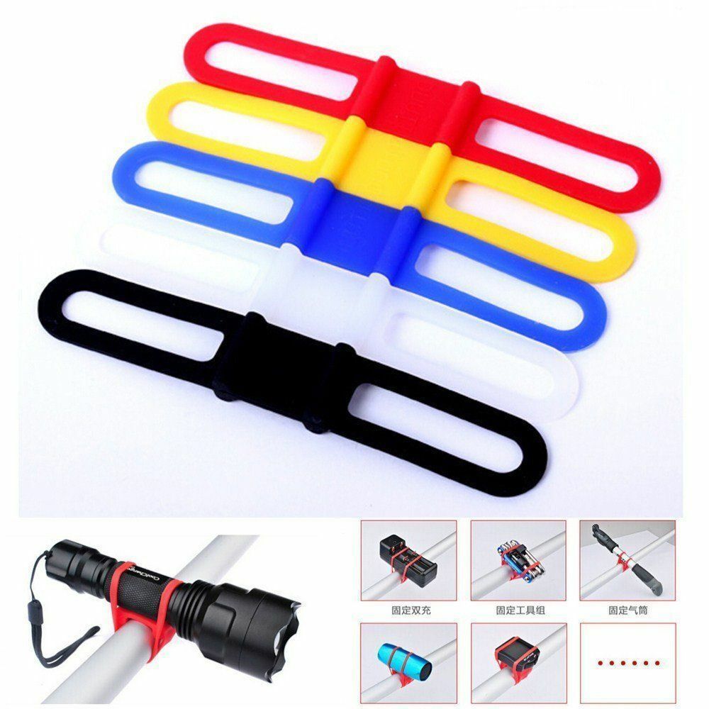Universal Bike Handle Bar Holder Mounting For Flashlight  Torch Black-P XC