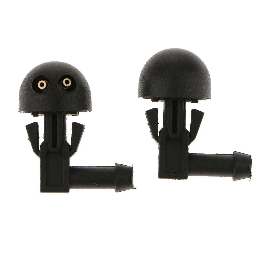 2x Universal Car Vehicle Windshield Washer Spray Wiper Sprinkler Nozzle