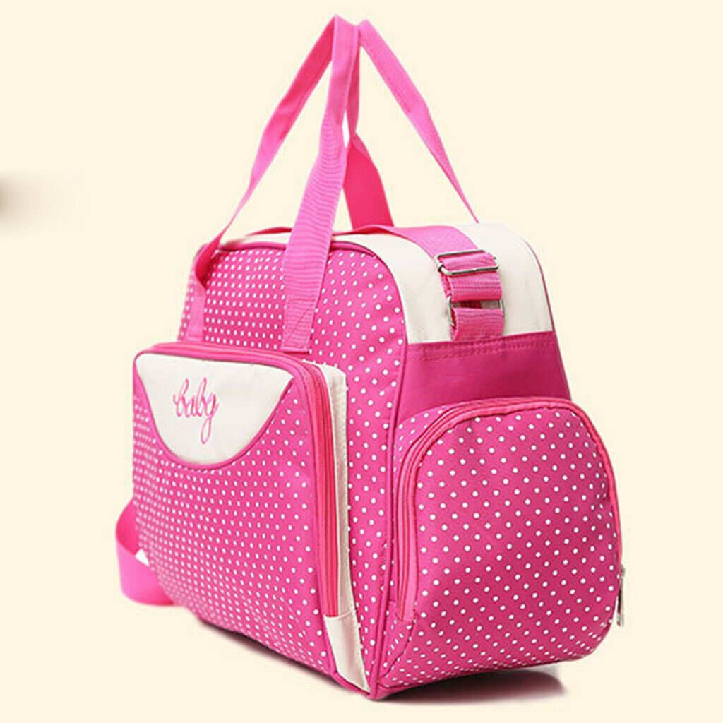 Baby Changing Diaper Nappy Bag Mummy Mother Handbag  Small Rose