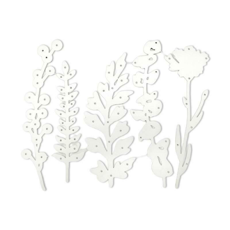 Plants Metal Cutting Dies Stencil DIY Scrapbook Album Paper Card Template Mold