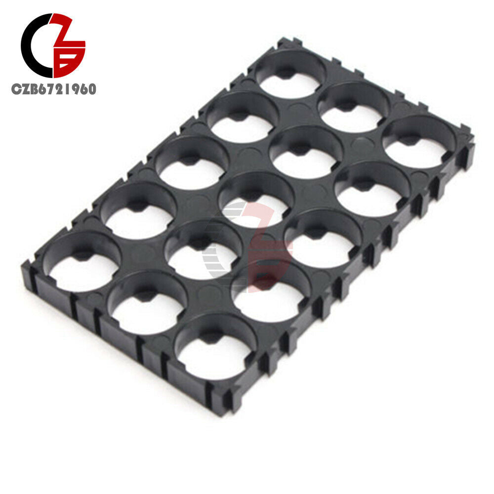 10 X 18650 3x5 Cell Batteries Spacer Radiating Shell Plastic Heat Holder Bracket