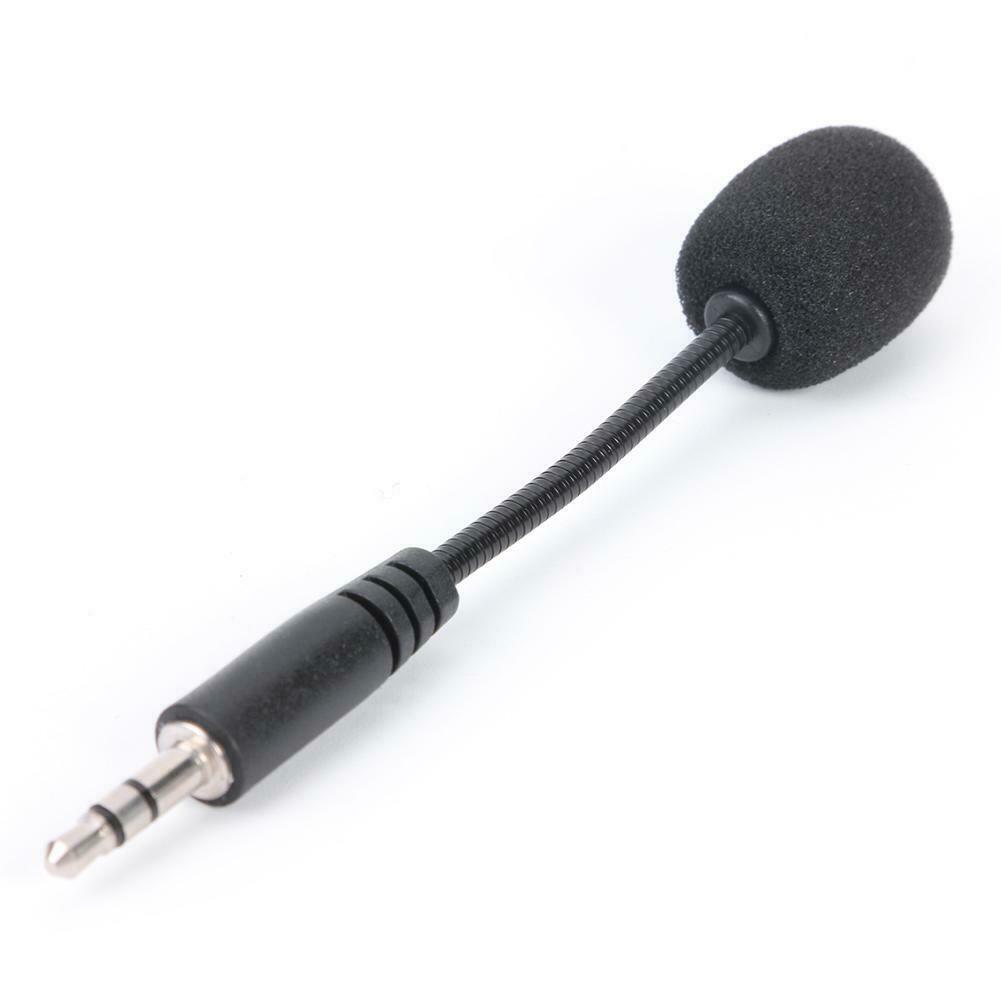 Flexible 3.5mm Jack Mini Microphone Mic for PC Mobile Phone Laptop Notebook @