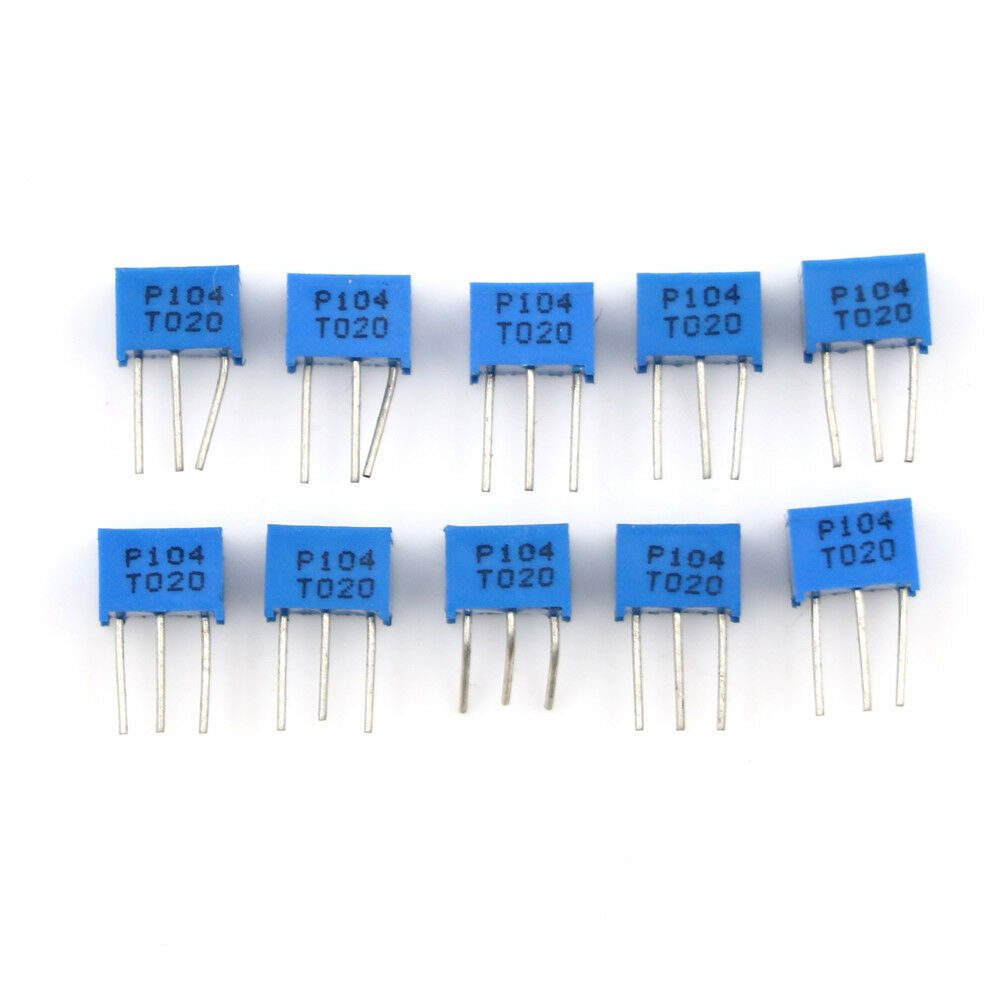 10PCS 3362P-104 100K Ohm 3362P Trimpot Trimmer Potentiomete.l8