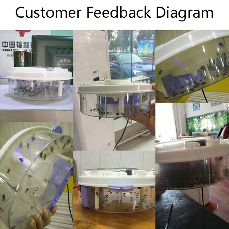Upgraded Version USB Flytrap Automatic Pest Catcher Fly Killer Fly Trap Device