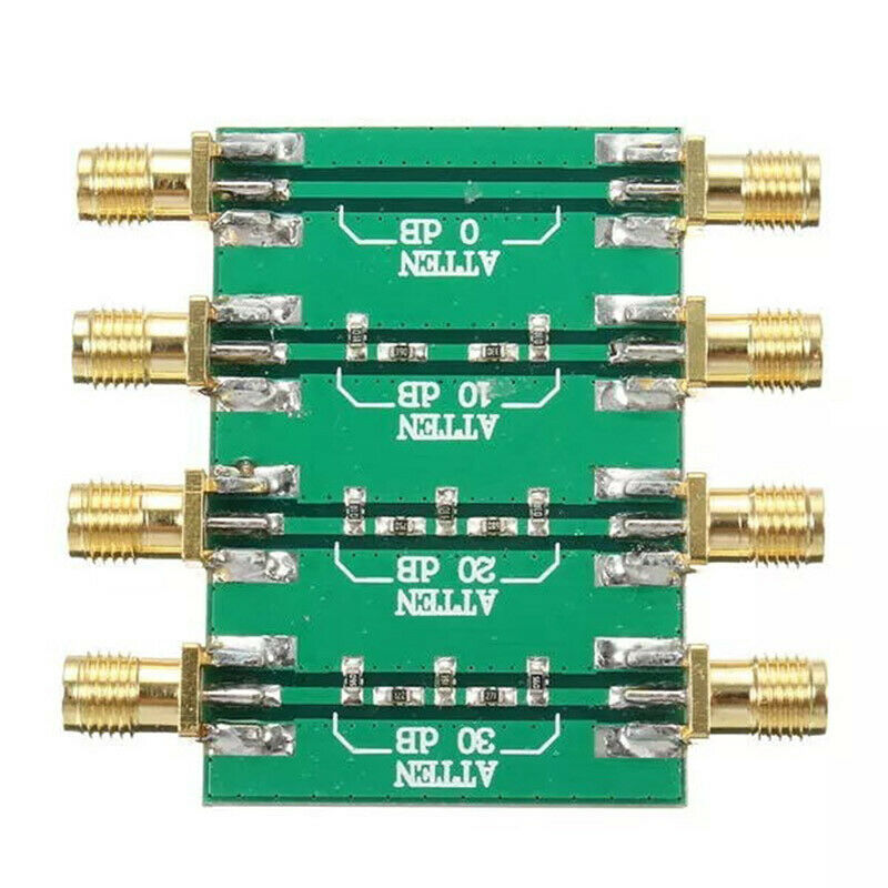 23dBm DC 4.0GHz RF Fixed Attenuator SMA Double Female Head 0dB 10dB 20dB 3 xh Qx