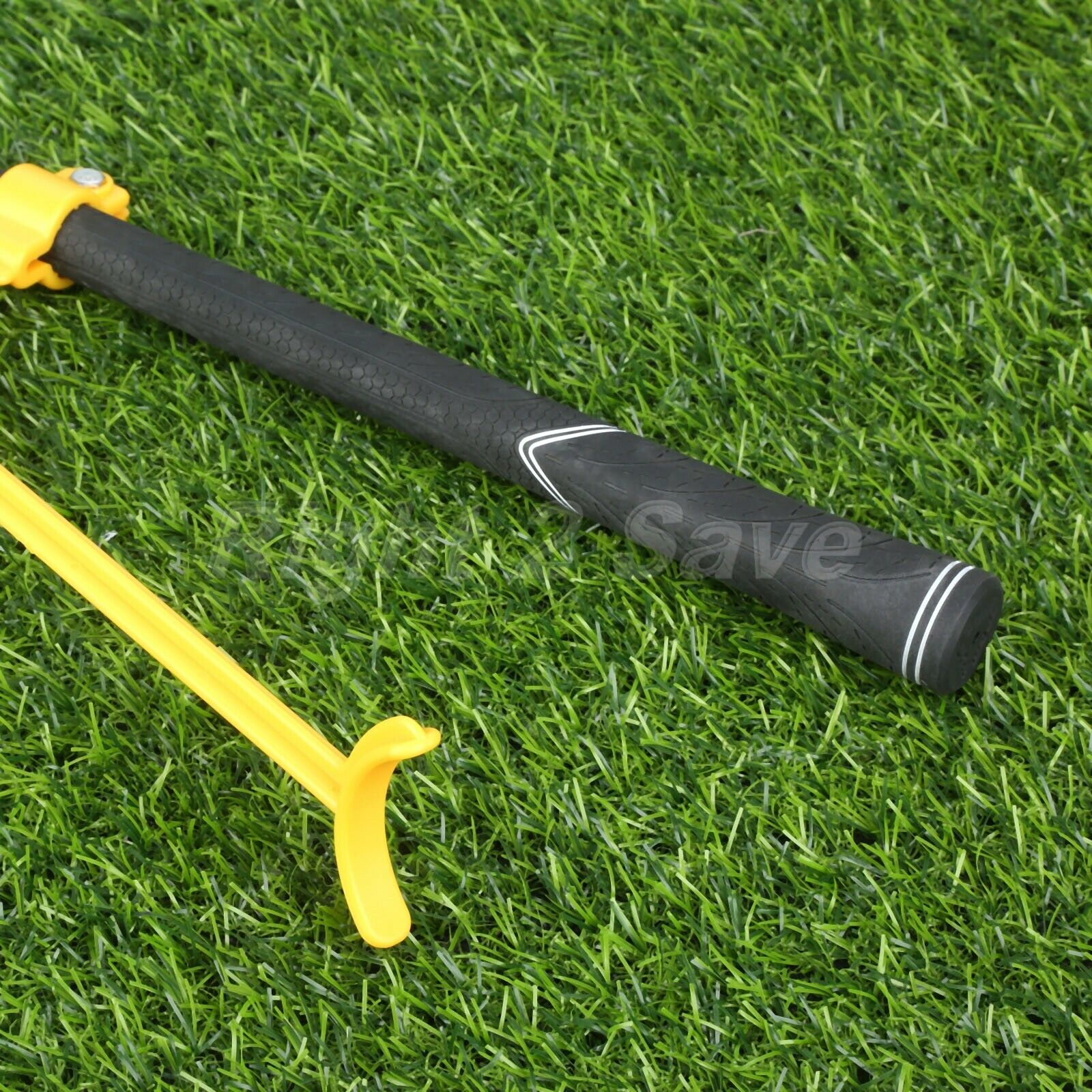 Yellow Plastic Golf Swing Training Golf Putting Golfer Swing Golf Club Accessory