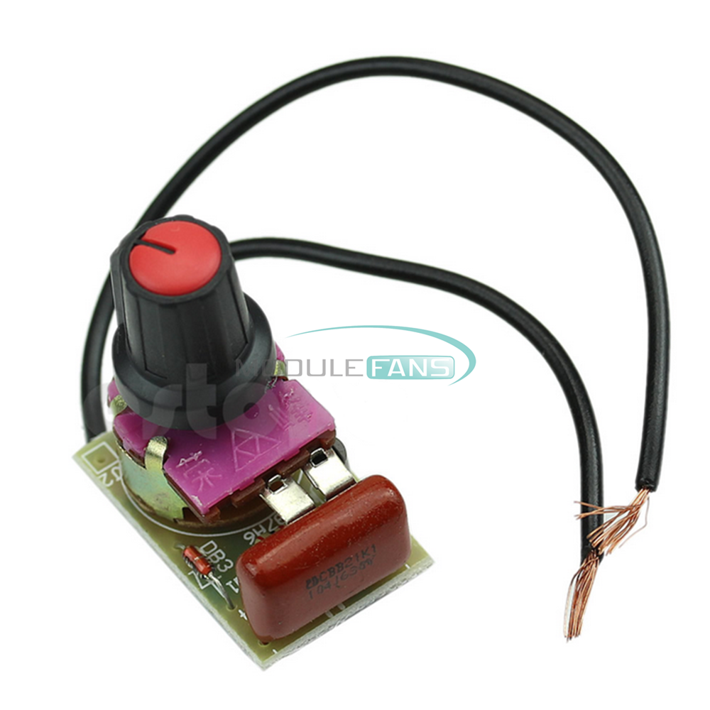 Dimmer Module 100W with Switch Speed Regulation Module DIY Kit For Arduino