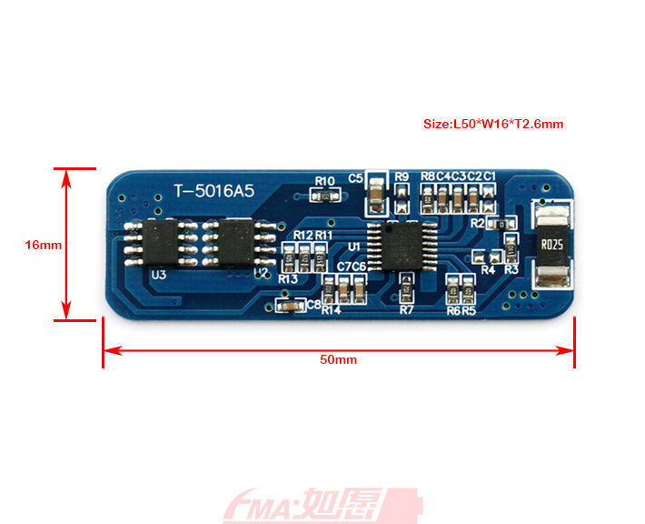 LiFe Battery PCM Protection Circuit Module For 3S 9.6V LiFePO4 3.5A 3S035W002