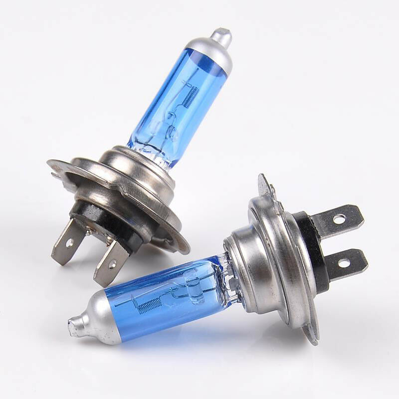 2x Xenon White Bright H7 55W 12V 6000K Gas Halogen Headlight Light Lamp Bulb