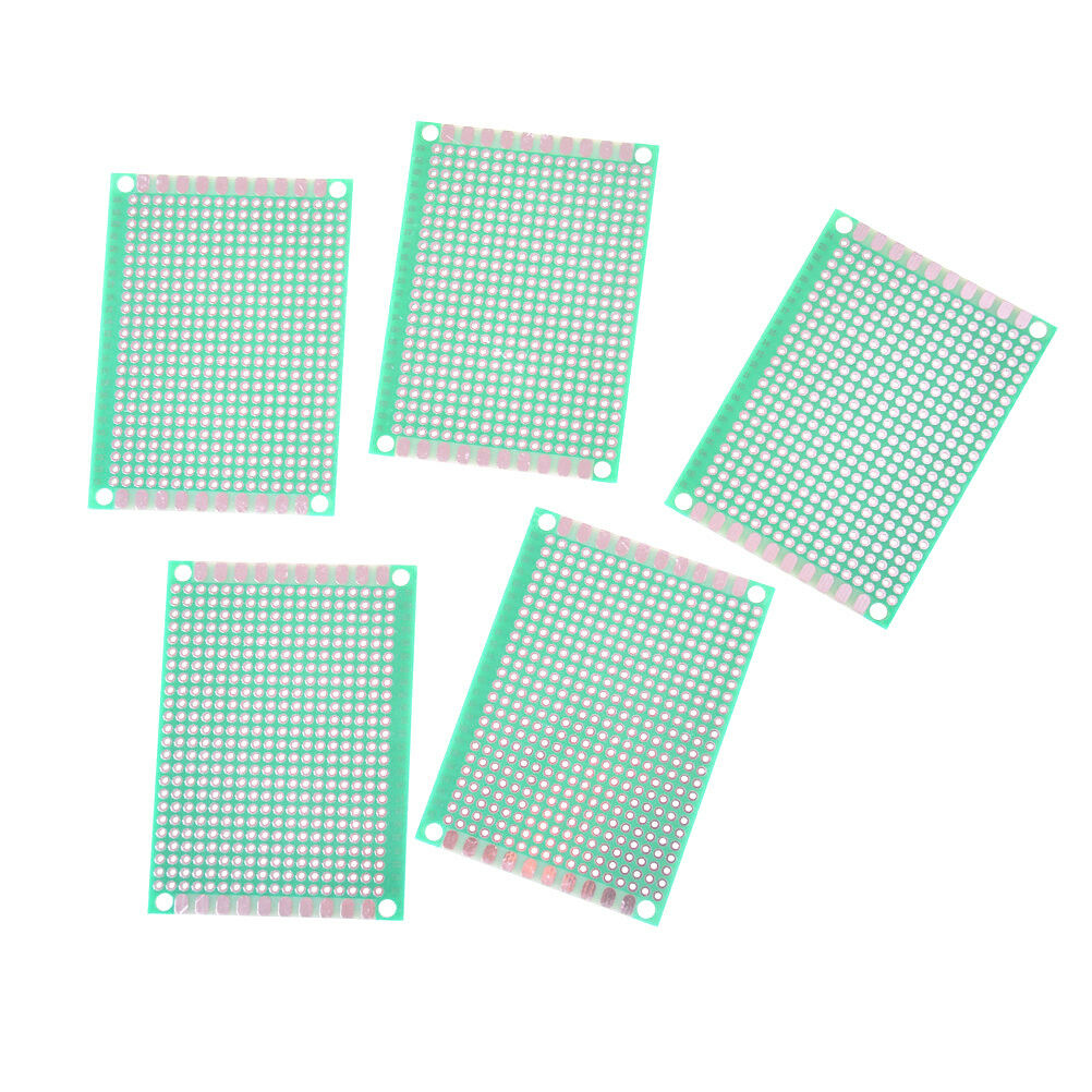 5pcs 4*6cm Single Side Tinned Prototype Protoboard Circuit PCB Board 1.6m.l8