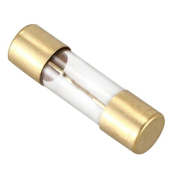 Audio Car 60A 38mmx10mm AGU Glass Tube Fuses 2 Pieces Z2G7
