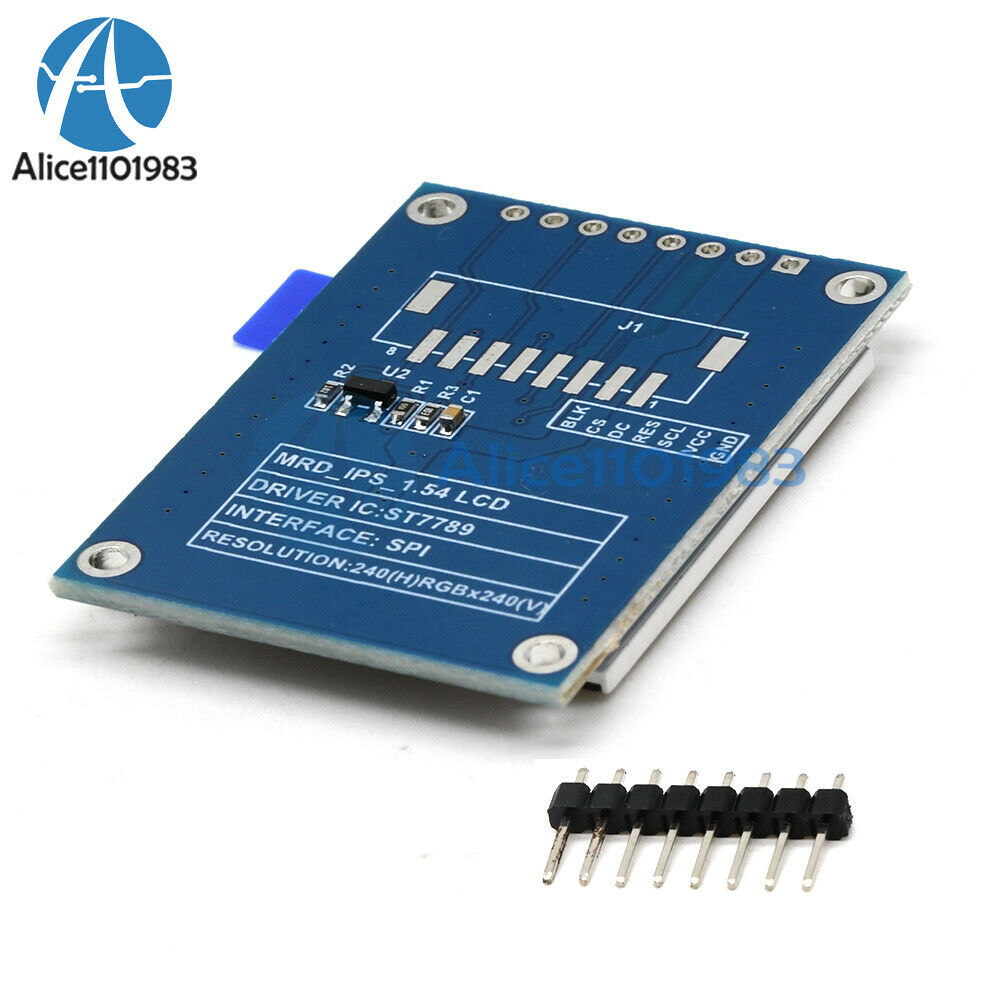 1.54 inch TFT IPS LCD Display Module 240x240 SPI for Arduino Raspberry Pi