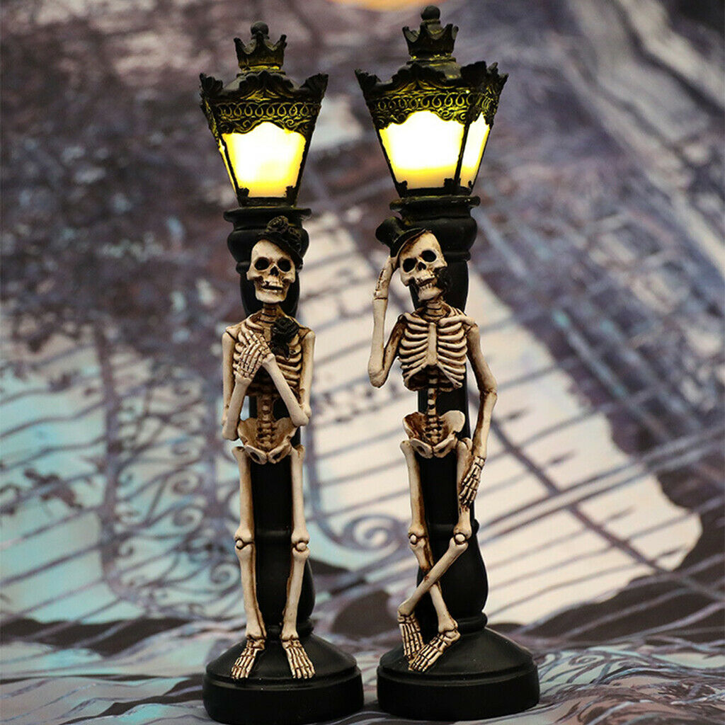 Horror Led Halloween Desk Lamp Night Light Festival Supply Photo Props
