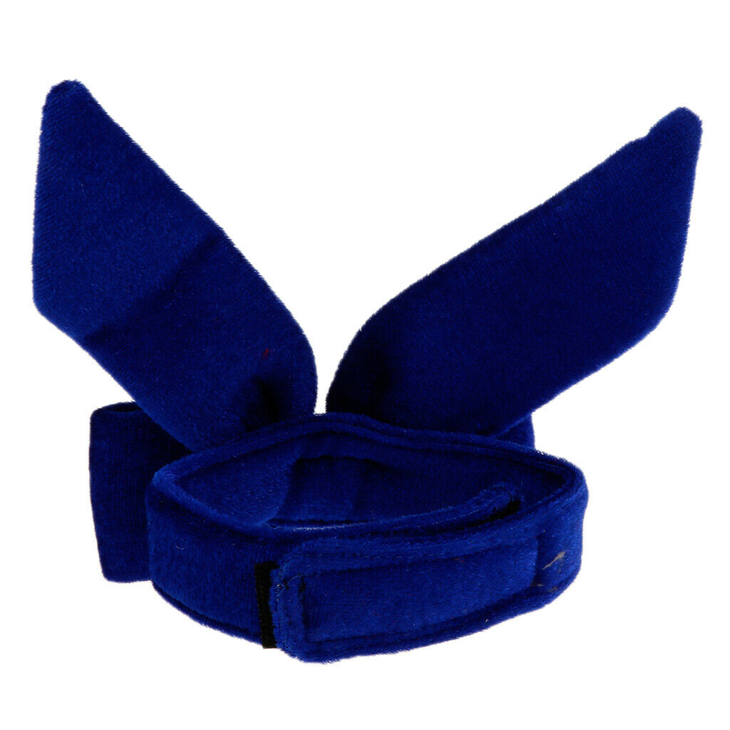 Dog Cat Big Bow Tie Adjustable Bowtie Necktie Collar Puppy Accessory Blue S