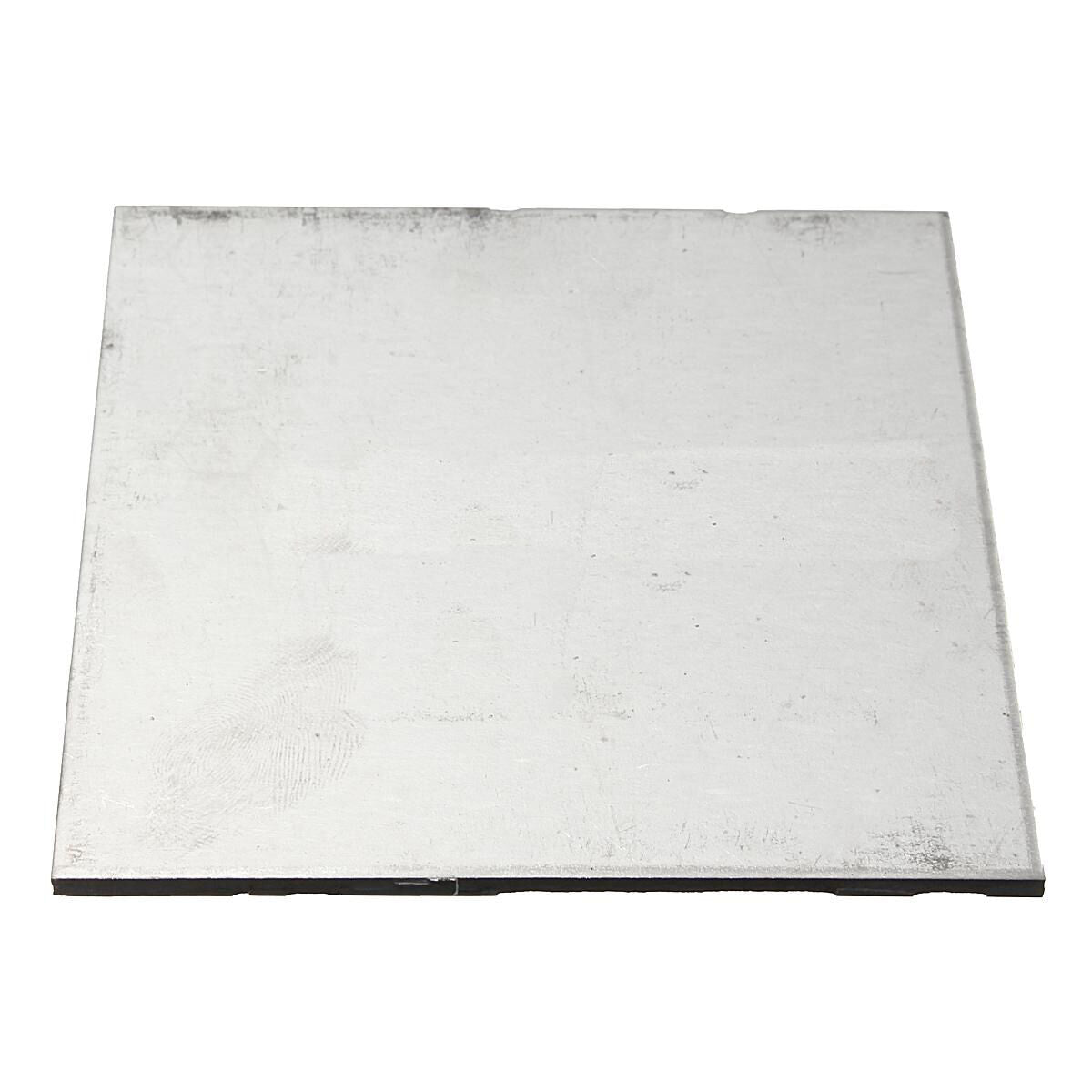 Sliver Titanium Ti Metal TA4/Gr5 Grade 5 Titan Plate Sheet 3mm x 100mm x 100mm