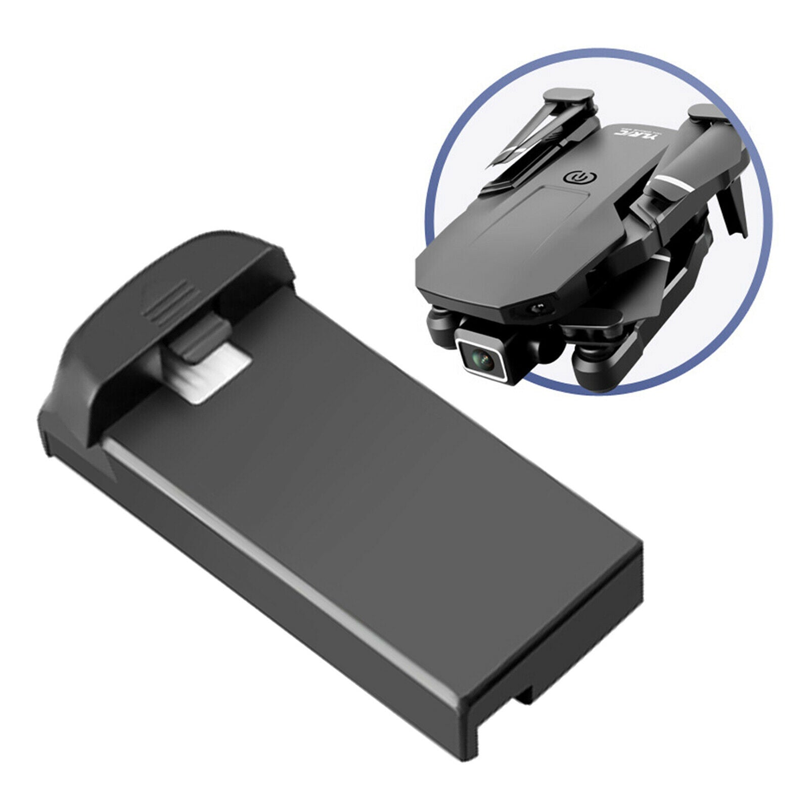 Plastic Drone Battery Replaces Accessory Spare Parts for Mini RC Drone