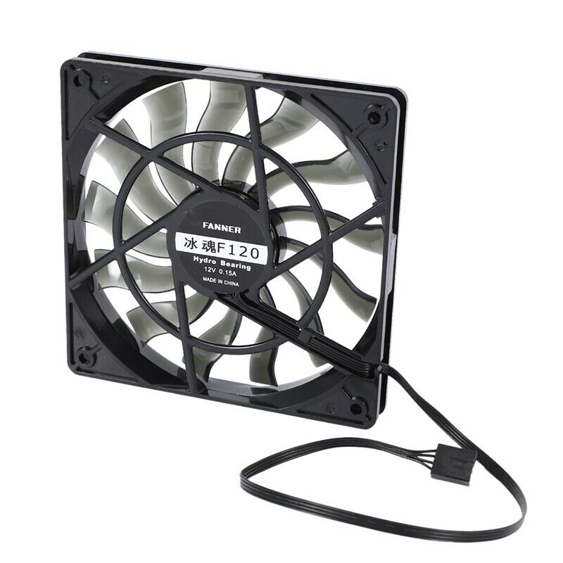 Thin 12mm Thickness 120X120X12mm 12V Desktop Computer Host Quiet Fan with S G6B8