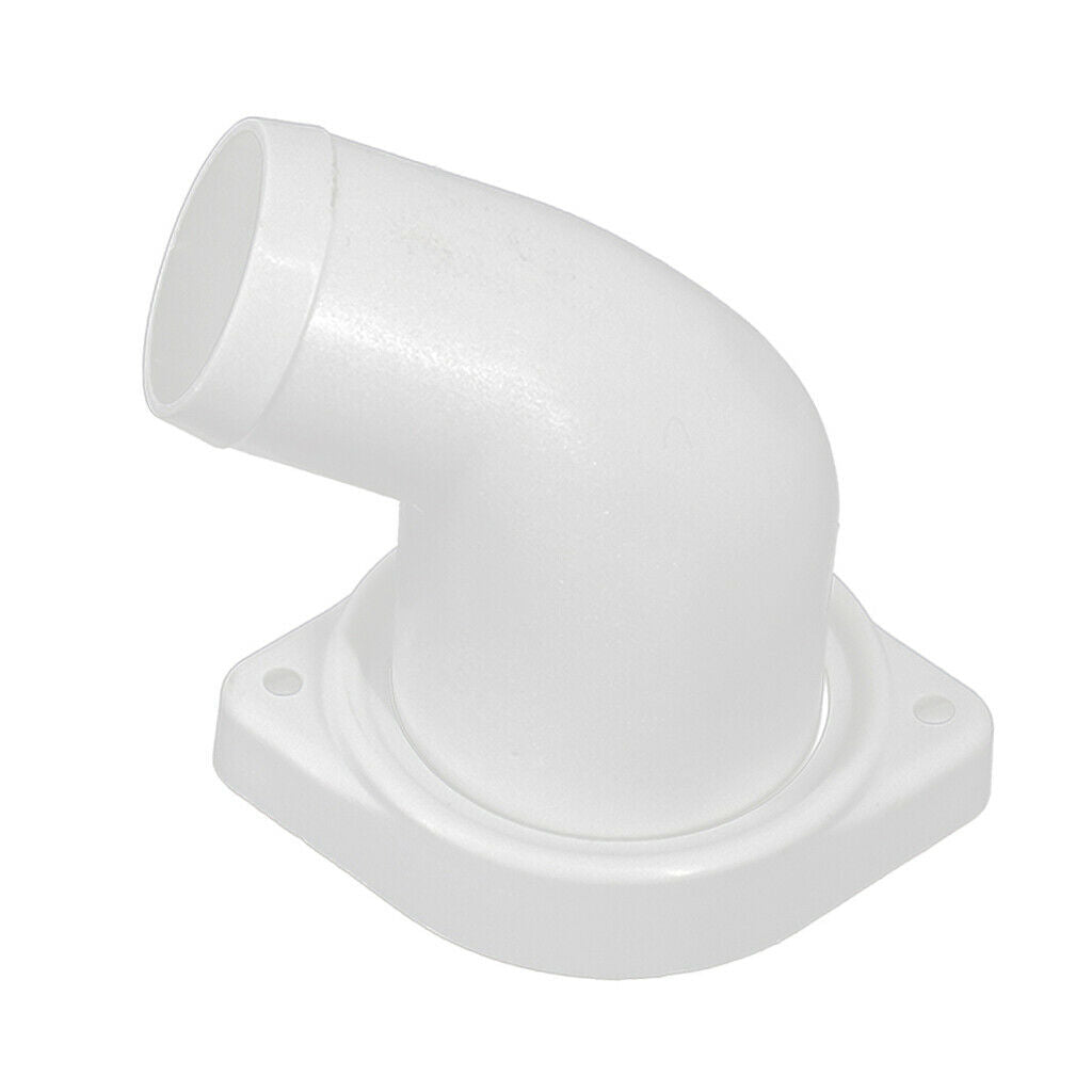 Premium Elbow Pipe Connector Toilet Accessories Kit for Marine RV Boat