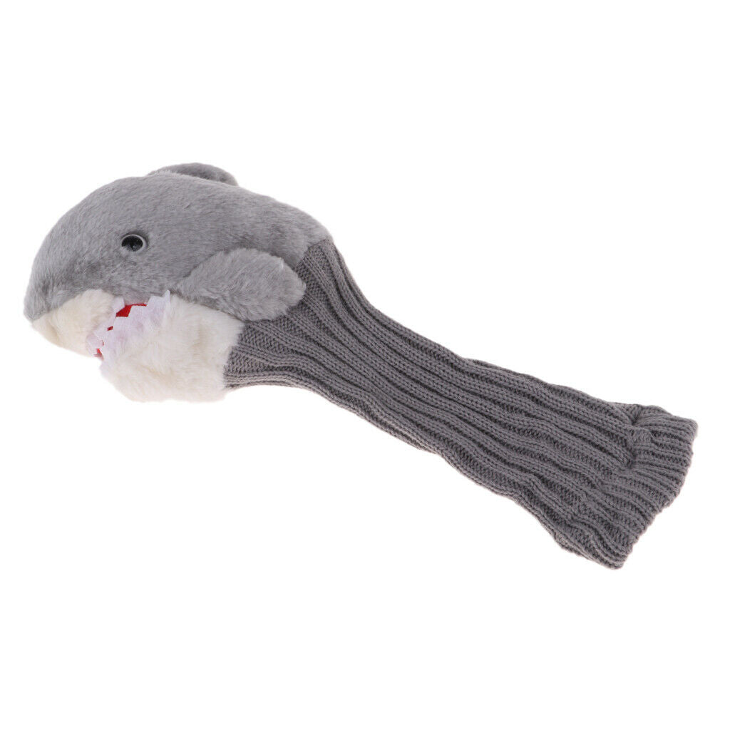 Shark Golf Head Cover No.1 Woods Headcover Wood Accessories Present Gift
