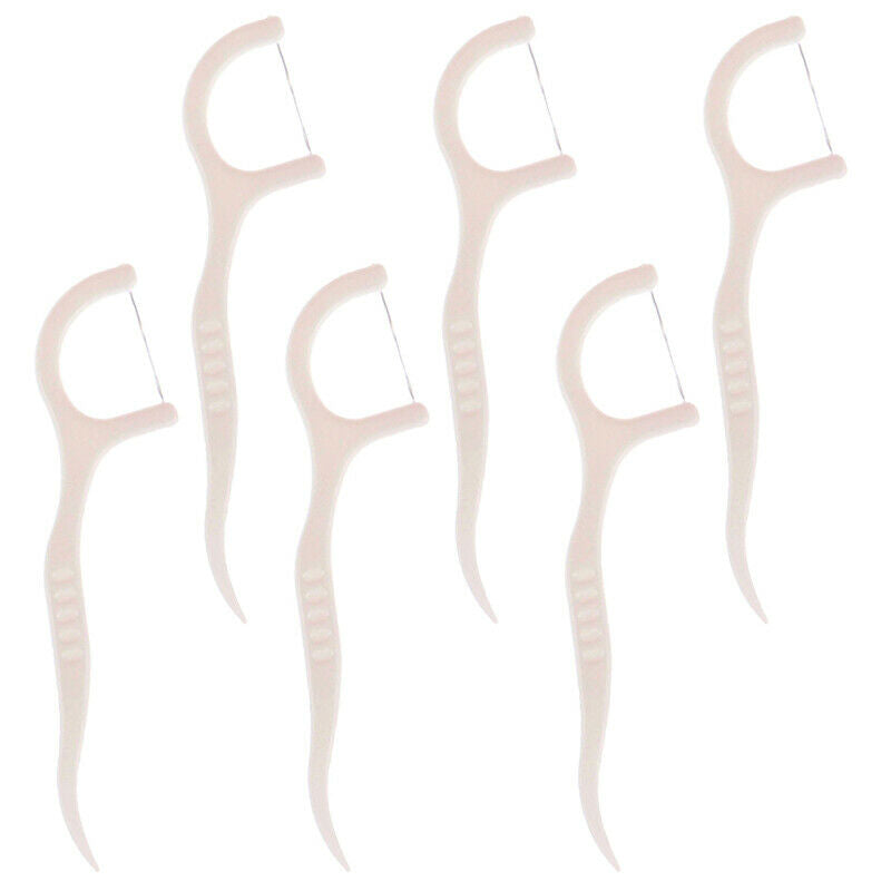 30Pcs Dental Floss Oral Hygiene Dental Sticks Dental Tooth Picks ABS Fl zqY1