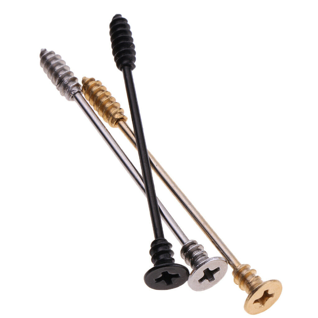 3 pieces screw earrings men stud earrings stainless steel cross screws