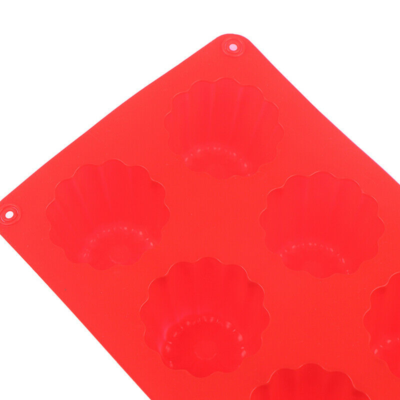 DIY Silicone Candle Mold For Handmade Making Cylinder Aroma Wax 6 Cavity .l8