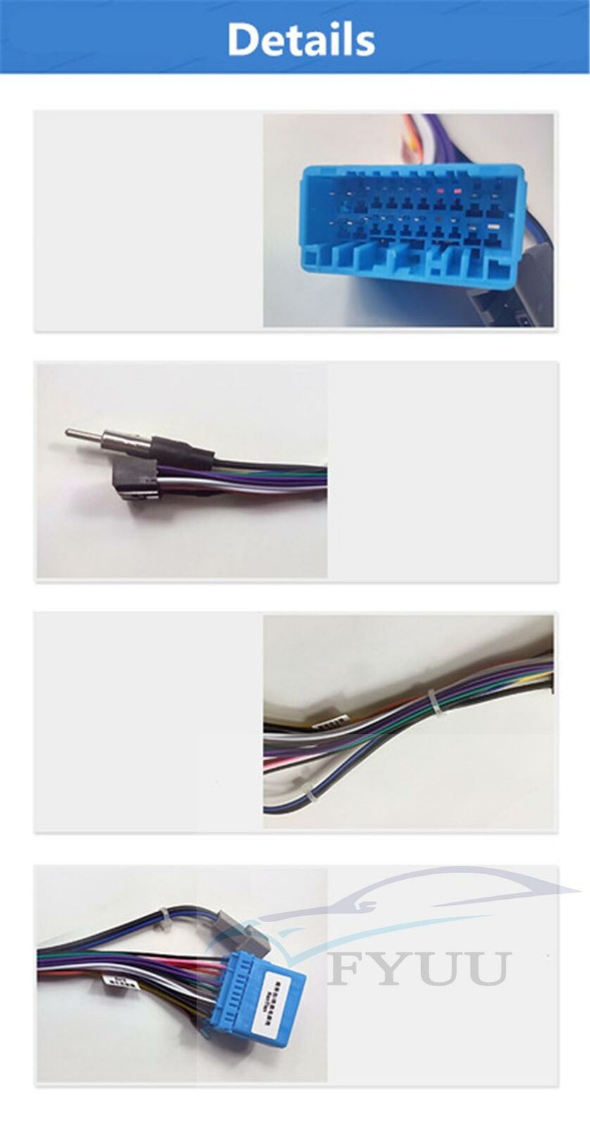 Car Stereo 16PIN Wiring Harness Connector Adapter for Suzuki Vitara SX4 Swift