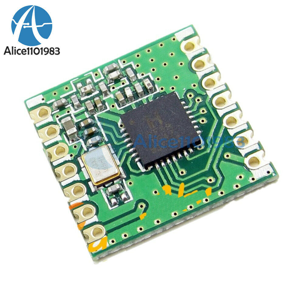 2PCS RFM69CW Wireless Transceiver 433Mhz HopeRF RFM69W-433S2 RFM12B compatible