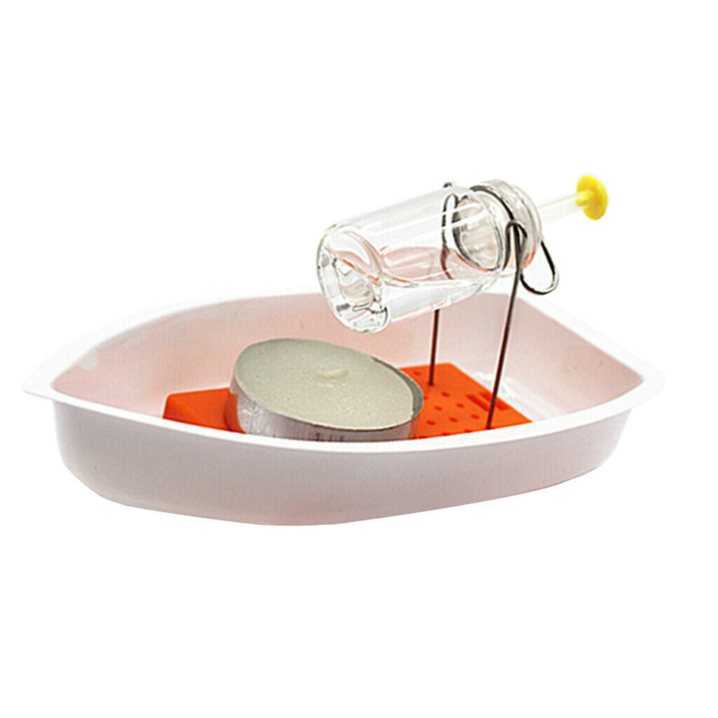 DIY Steam Boat Science Kit Kids Learning Experiment School Aids Supplies