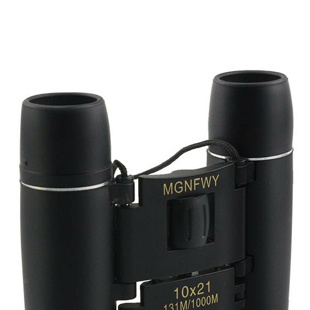 Portable 10x21 Optical Eyeglasses Telescope Fishing Binoculars Night Vision