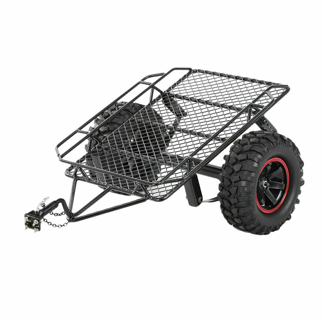 RC Trailer Car for 1/10 HSP Redcat RC4WD Tamiya D90 HPI RC Rock Crawler