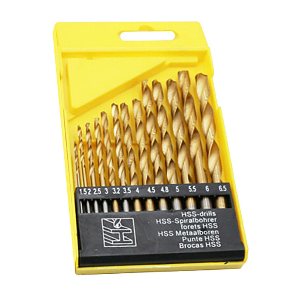 13x Drill Bits - Accessories For Multifunction Rotating Tools For Drilling In