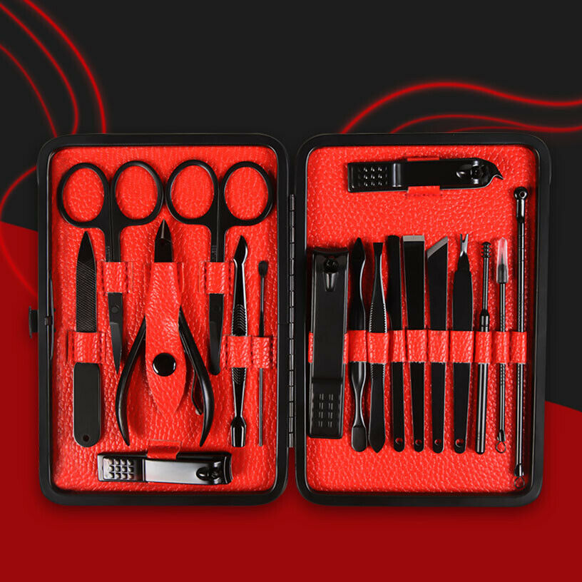 Nail Set Pedicure Care Cutting Machine Stratum Corneum Home 18pcs s