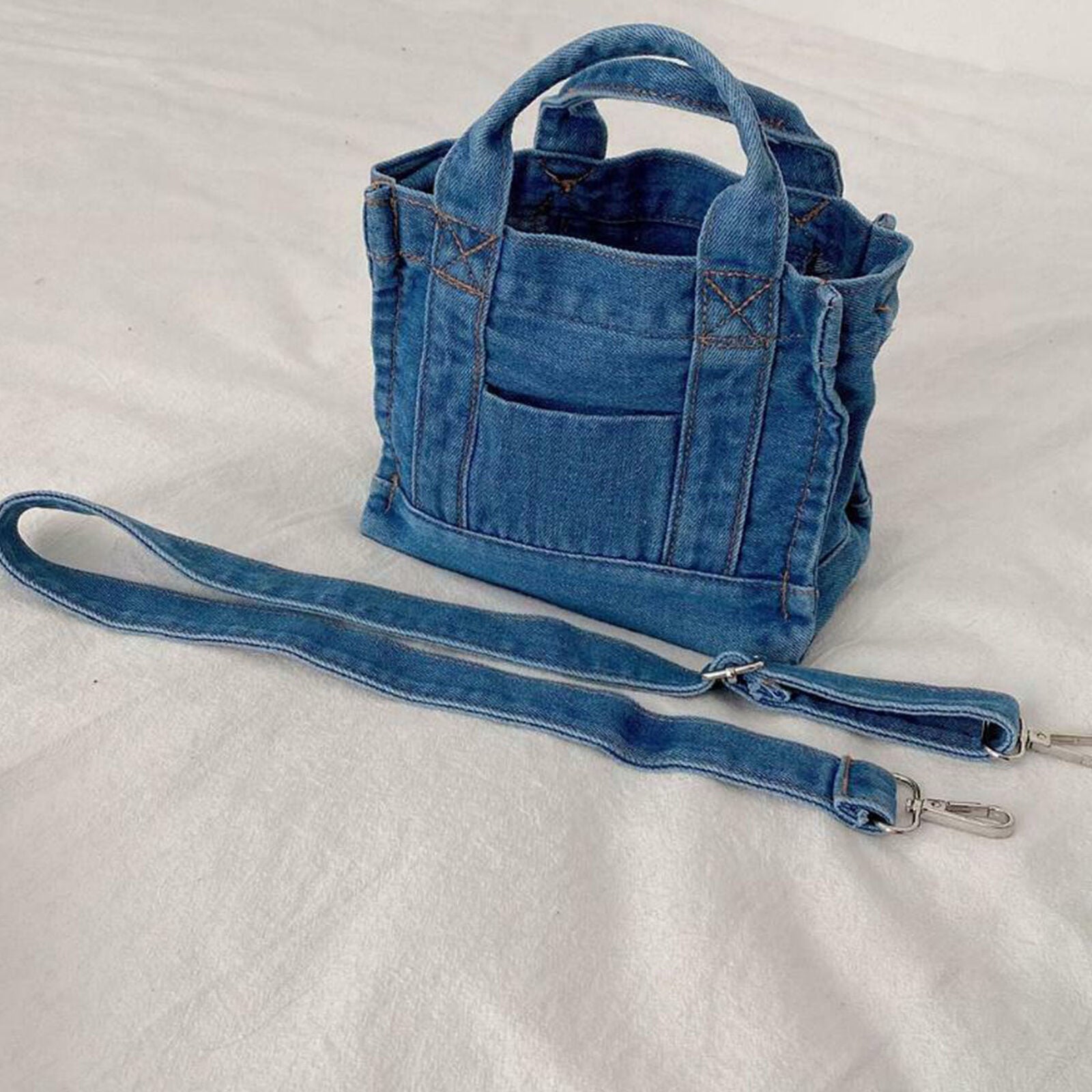 Women Denim Handbag Shoulder Lady Crossbody Bag Tote Messenger Satchel Purse new