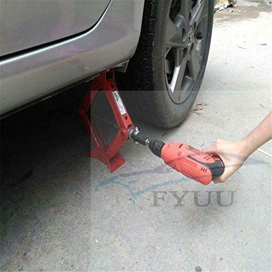 Scissor Jack Adapter For Use With 1/2" Drive Impact Wrench or 13/16" Lug Wrench