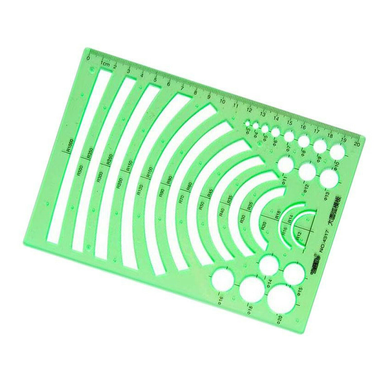 6x measuring templates building formwork stencils geometric drawing ruler set